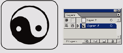 ��������� ����������� � ��� ����� �� ������� Layers