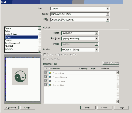 ������� Output ���� Print