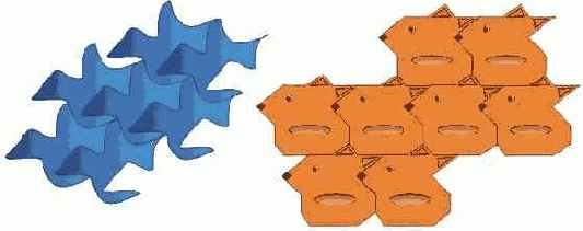 Варианты орнаментов, построенных с помощью клонов