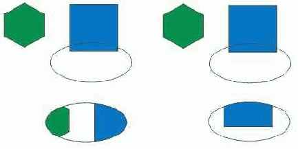 В верхнем ряду — исходное положение
