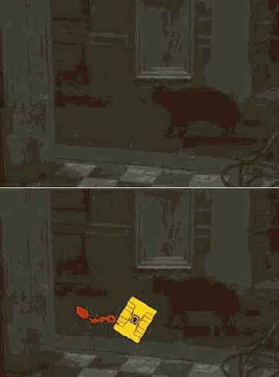 Коллаж с построением векторного изображения поверх импортированного точечного