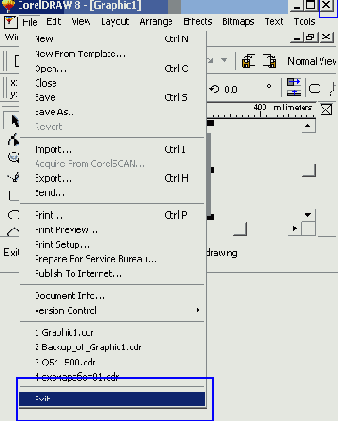 ��������� ������ CorelDraw
