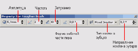 ���������� ����������� Roughen Brush � ������� �������� �����
