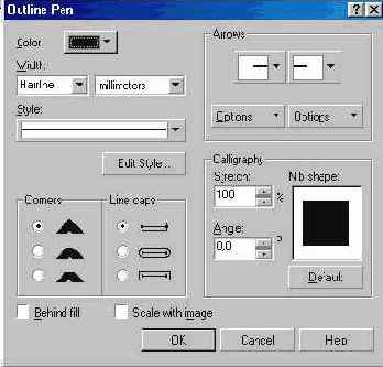 ������ Outline Pen (�������� �������)