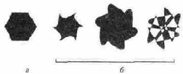 Исходный многоугольник (а) и разная