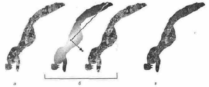 Заливка тельца стрекозы