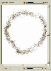 ����� ���������� � �������������� Dab Type �������� Flat �������� ��������� Feature ����� 35%