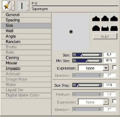 ������� Brush Controls