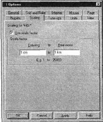 Система координат и линейки