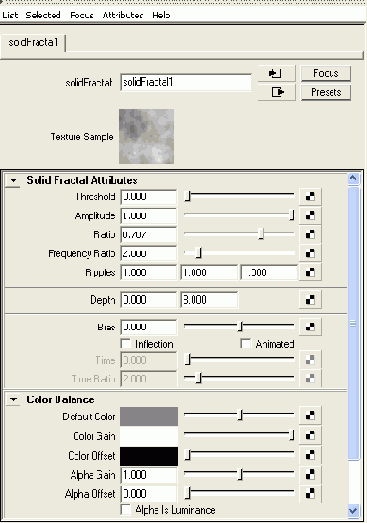 ���� Attribute Editor (��������
