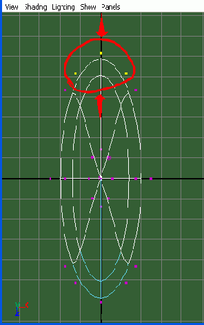 ������������ ��� ������� ����������� ������� ������ � ���� Top View (��� ������)