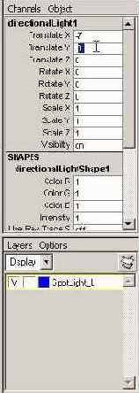 ���� ���������� ����� � Maya