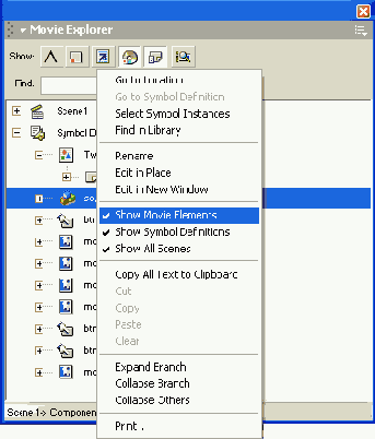 ����������� ���� ������ Movie Explorer