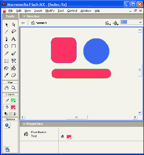 ��������� ���������� ������������ Lock Fill