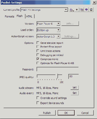 ������� Flash ����������� ����