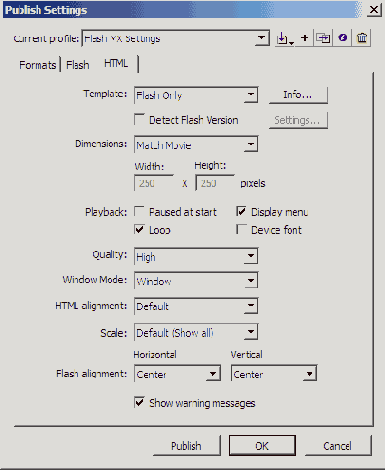 ������� HTML ����������� ����