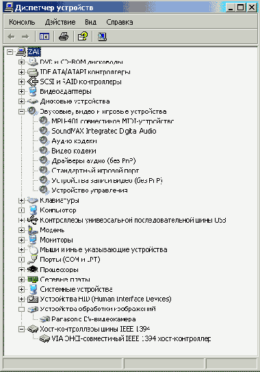 ���������� �������� ���������������� DV-����� � ������