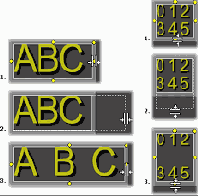 Кнопки выделения в режиме редактирования