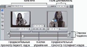 Подрезка видеоклипов с помощью инструмента Свойства клипа