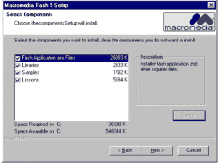 Основные инструментальные средства для работы с flash-технологиями.