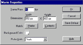 Настройка рабочей зоны