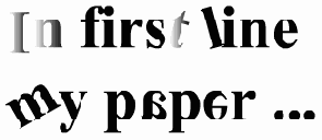 ����� ��������������� � ����� ����������� ��������