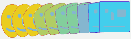 Shape tweening ��� ������������� ����������� �����