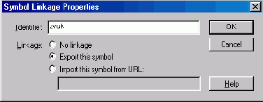 ���� Symbol Linkage Properties