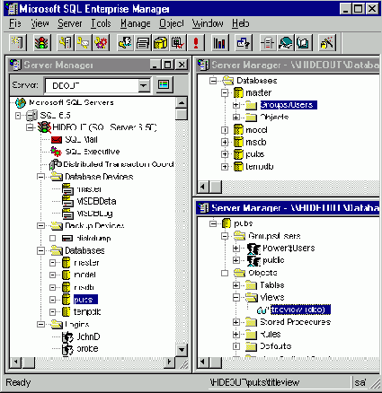 ���������������� ������� SQL Server