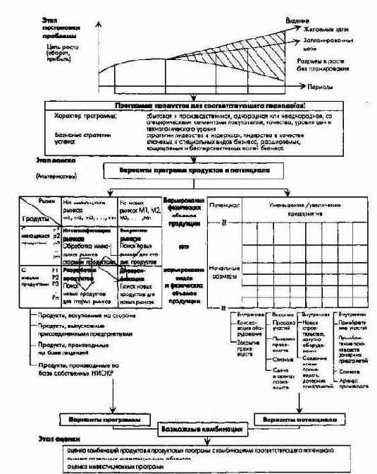 Планирование полей бизнеса с интегрированным планированием функциональных и региональных стратегий