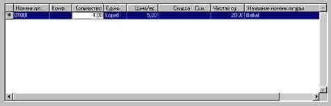 Как ввести строку закупки в упрощенном режиме