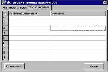 ��������� � ������������� ������ ���������� �����