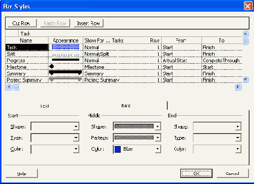 ���� Bar Styles (����� ��������)
