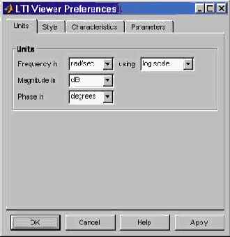 ��������� Simulink LTI-Viewer