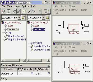 Simulink Model Differencing