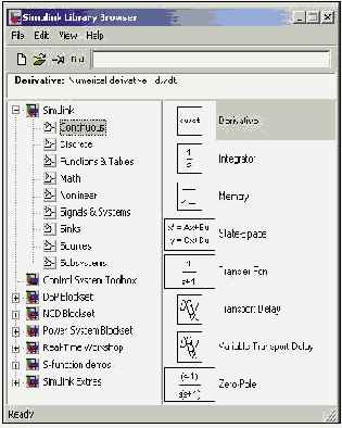 ������������ ���������� Simulink