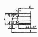 Подшипники шариковые упорные одинарные (ГОСТ 7872-89).