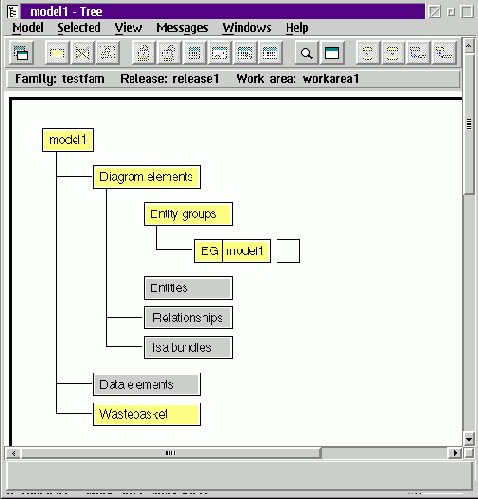 ������������ ������ � DataAtlas Modeler