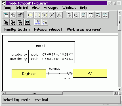 ������������ ������ � DataAtlas Modeler