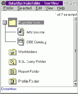 ������������ ������ � DataAtlas Modeler