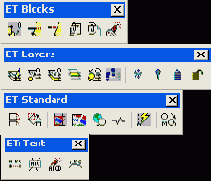 Панели инструментов Express Tools