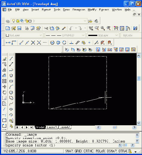 Задание масштаба растрового изображения