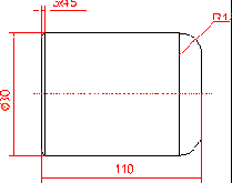 Отрисовка фасок