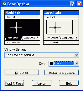 ���������� ���� Color Options