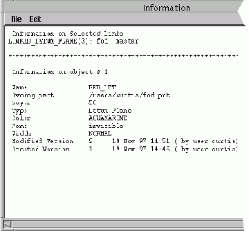 ����� Show Link Information - ����� ���������� � ������