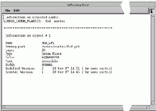 ����� Show Link Information - ����� ���������� � ������