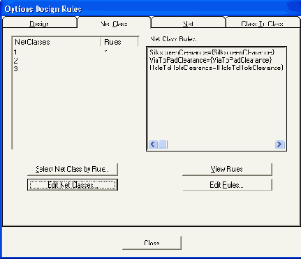 ��������� ������������ ��������� P-CAD Schematic