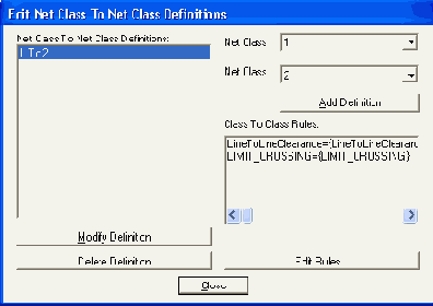 ��������� ������������ ��������� P-CAD Schematic