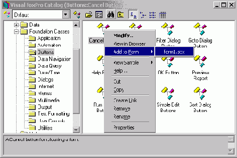Использование библиотеки классов Галереи компонентов