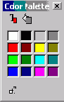 Панель инструментов Color Palette
